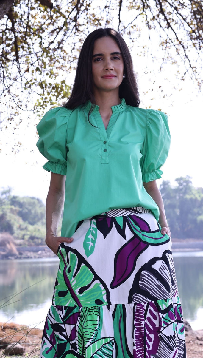 JADE ISLA TOP by Maude Vivante