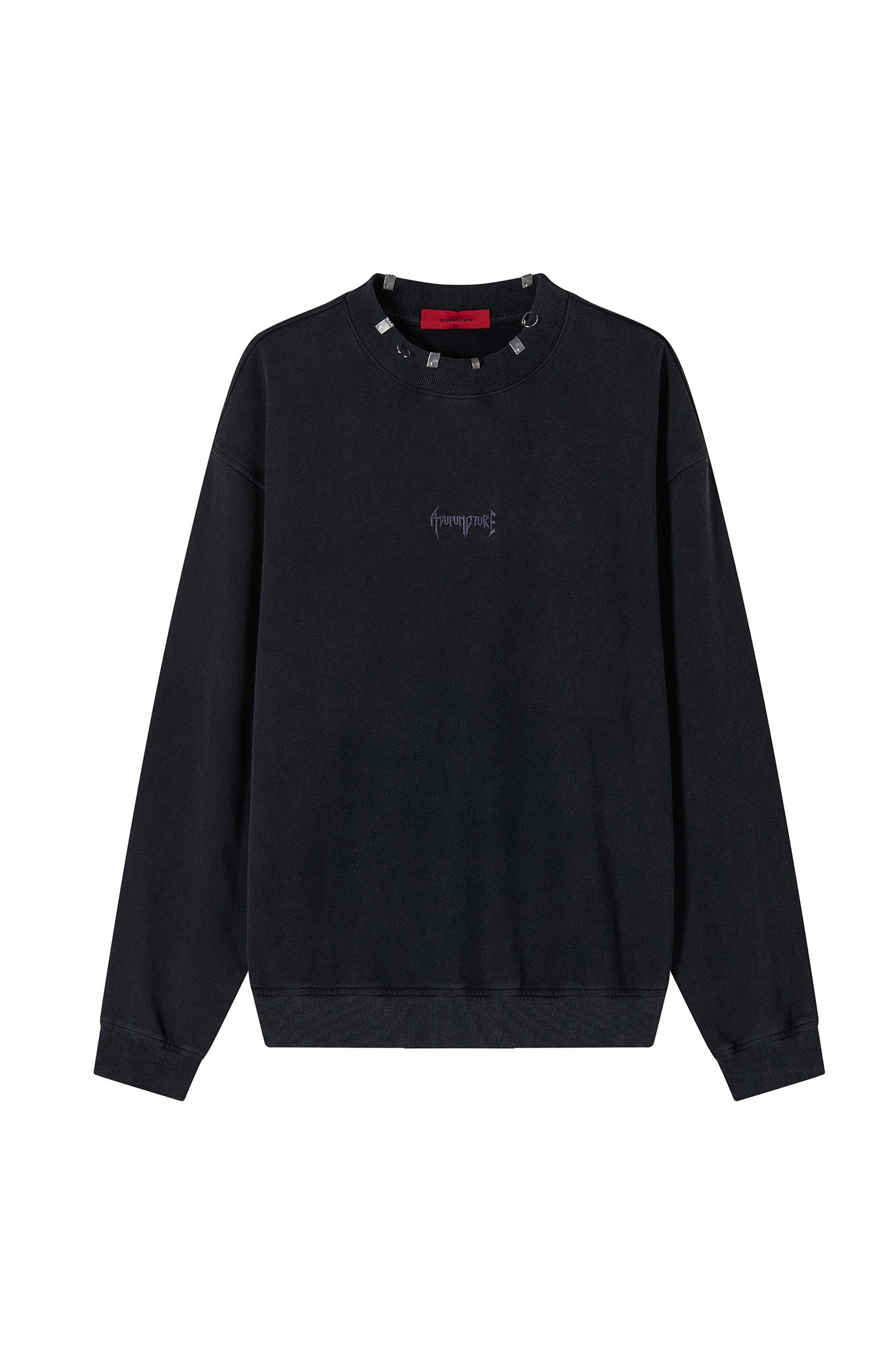 PIERCING LS SHIRT DARK GREY by Acupuncture1993