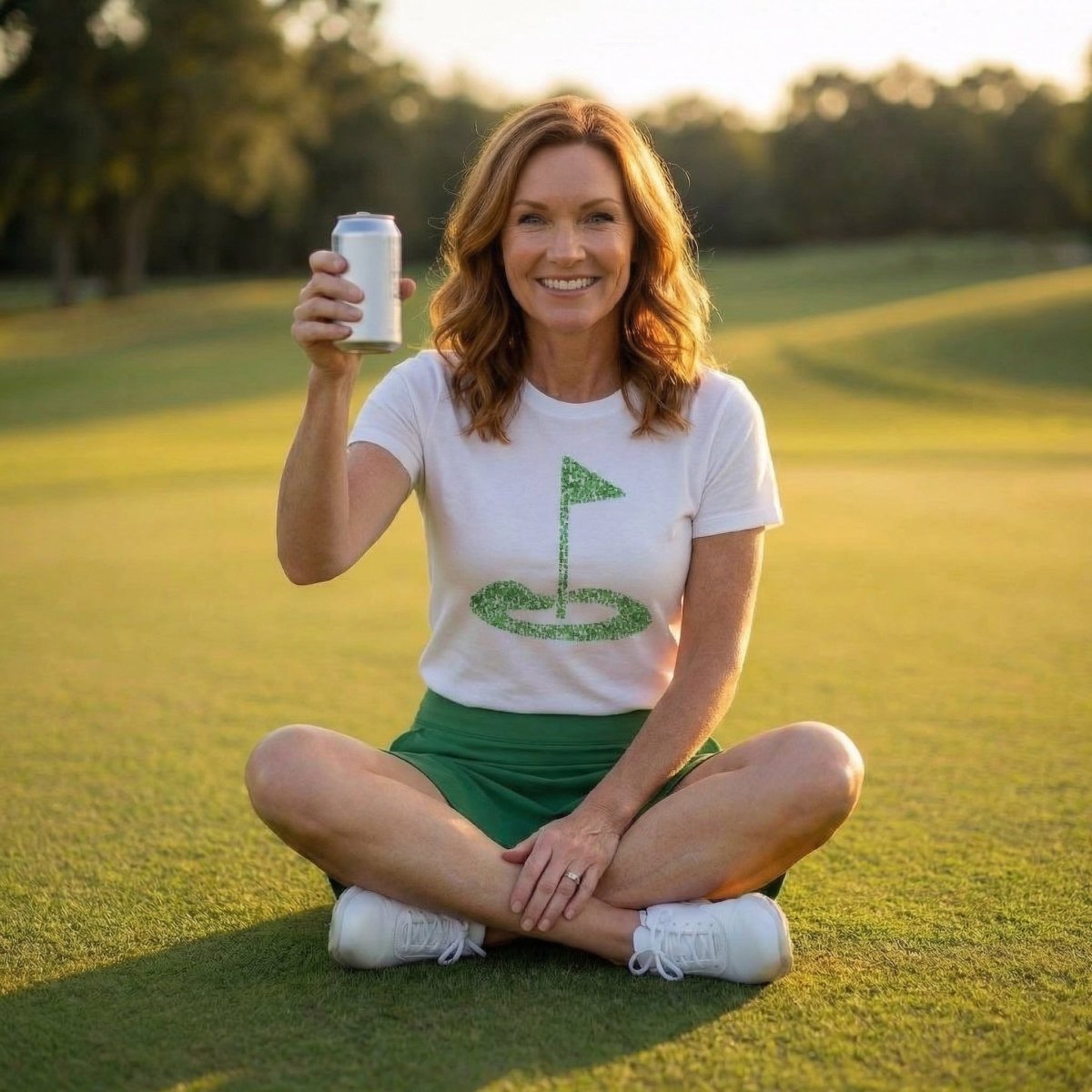 Shamrock Golf Tee by Putter Girl