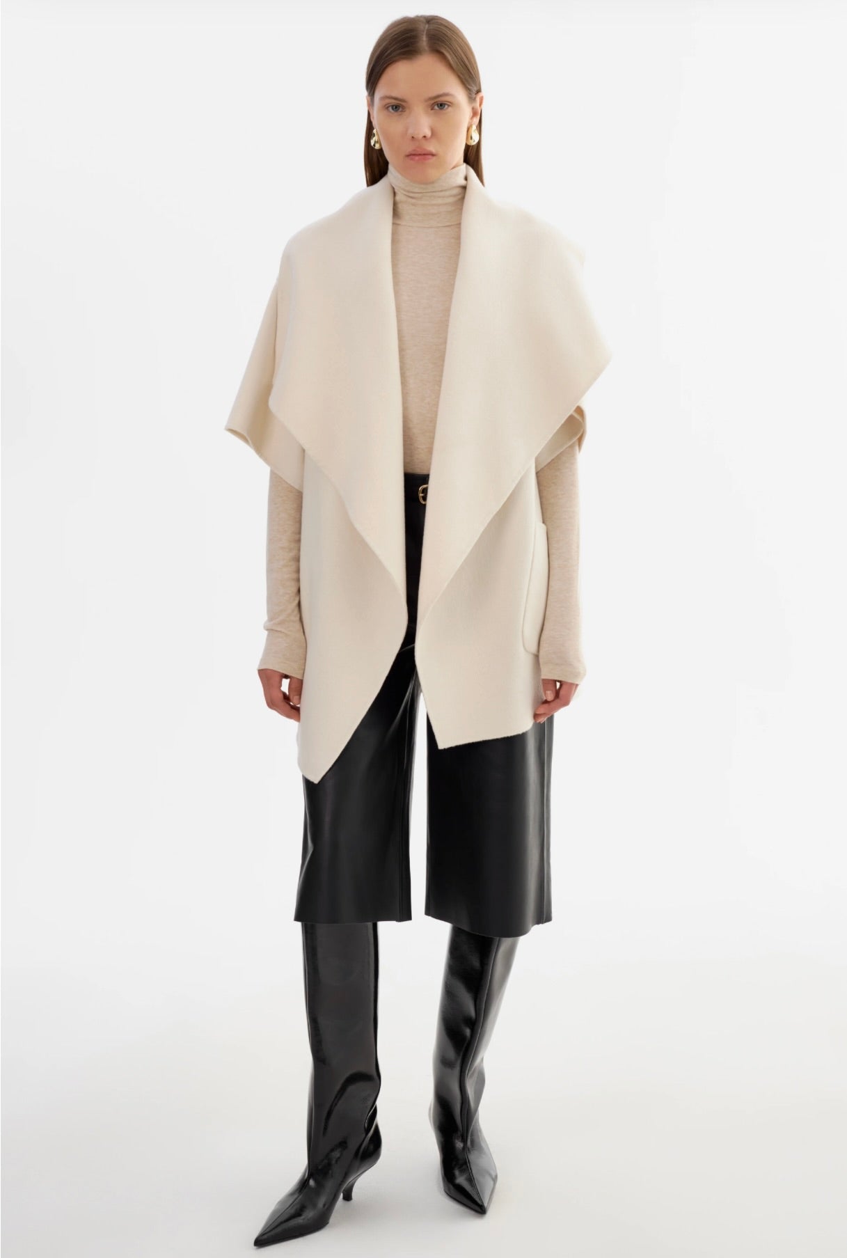 LAMARQUE Penelope Double Face Wool Coat by Sierra Deene
