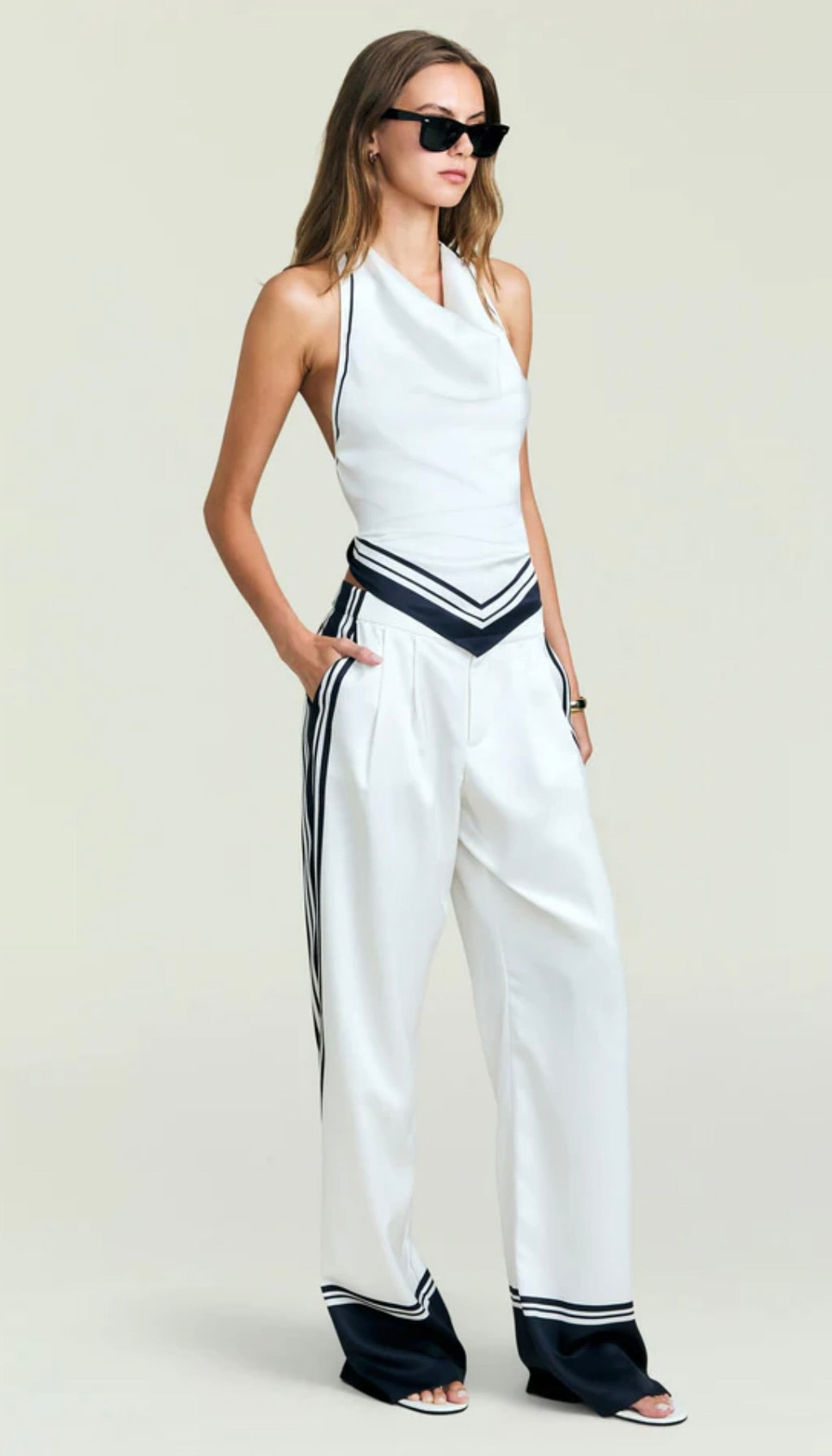 SEROYA Marlowe Satin Pant by Sierra Deene