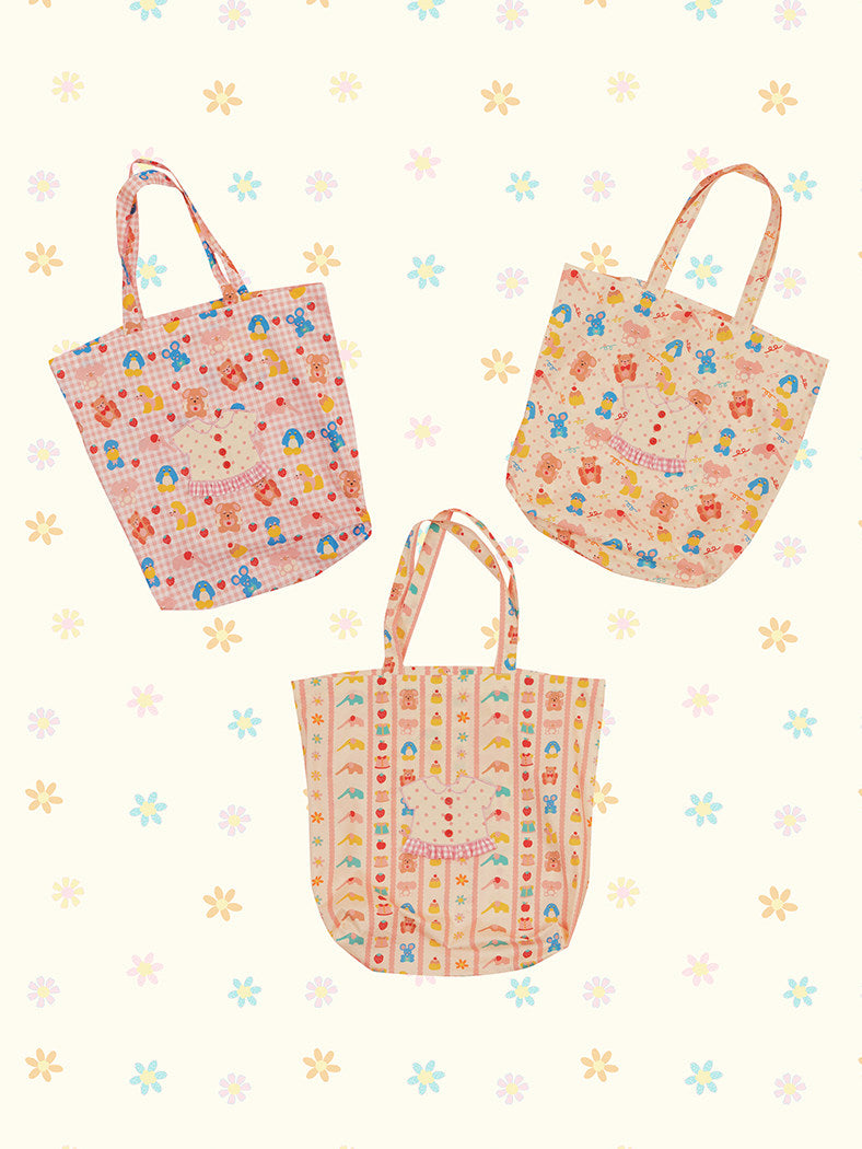 Kawaii Shoulder Tote Bag - NIKKOU by Land Decora