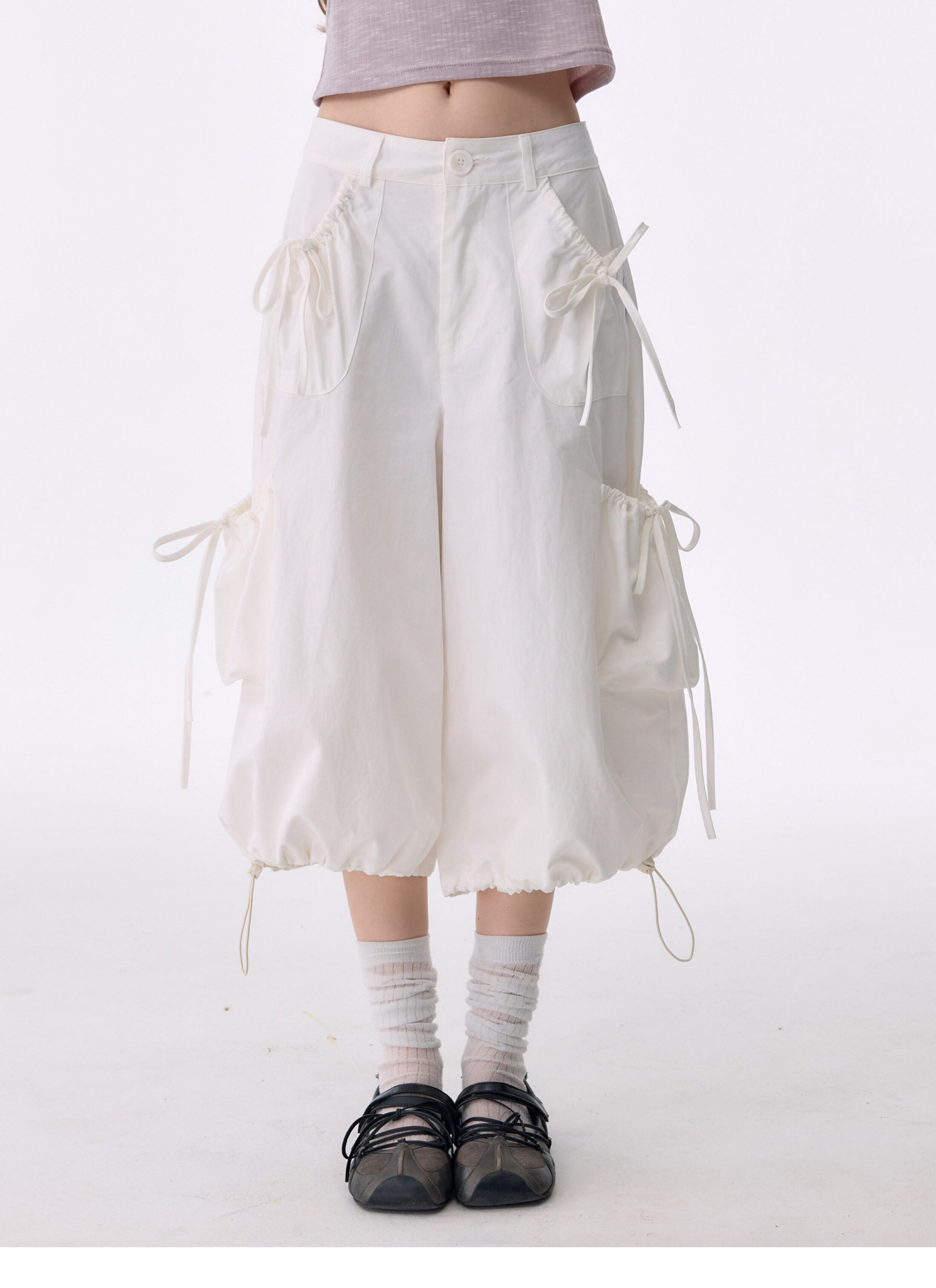 Y2K Wide Leg Cargo Pants - ziziFei by Land Decora
