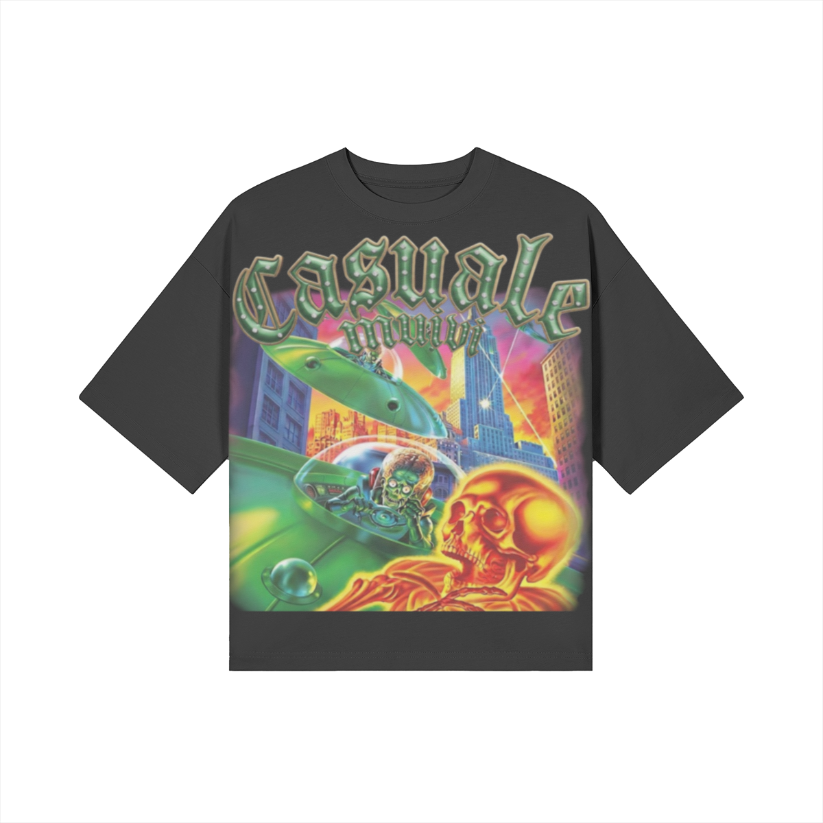 ALiens Attack T-Shirt by Casuale Muivi