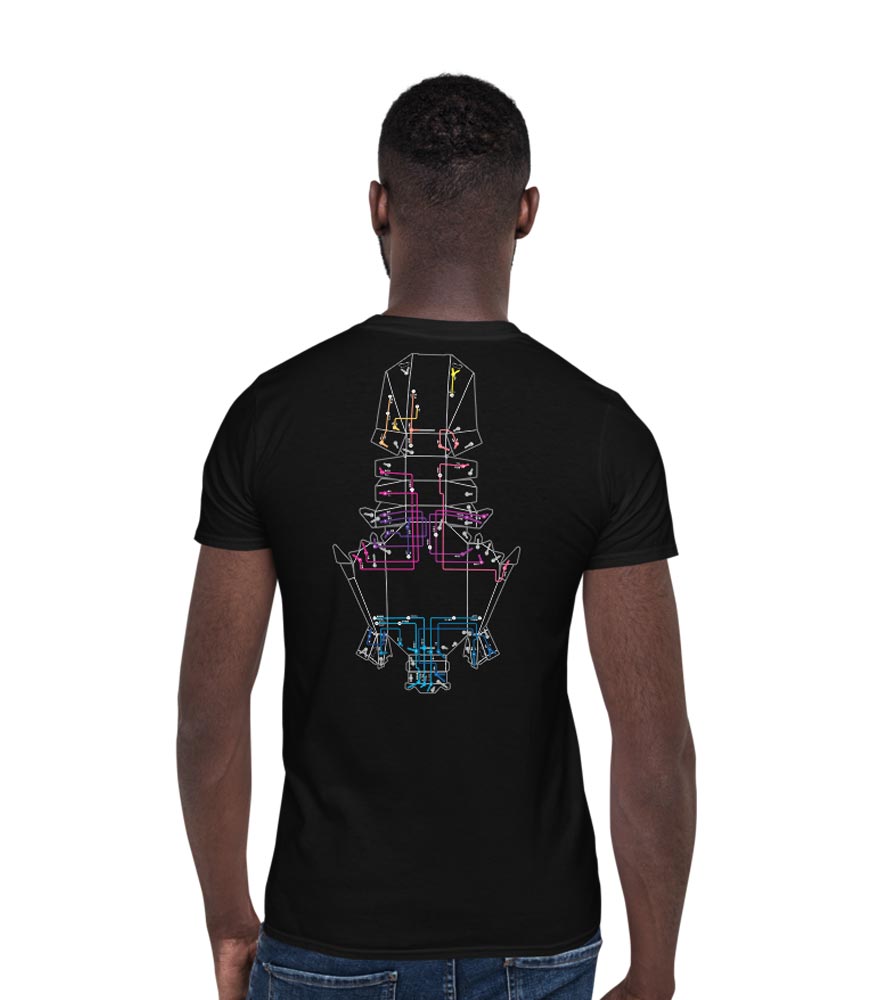 T-SHIRT 'FOLDOUT' by Solid Gray
