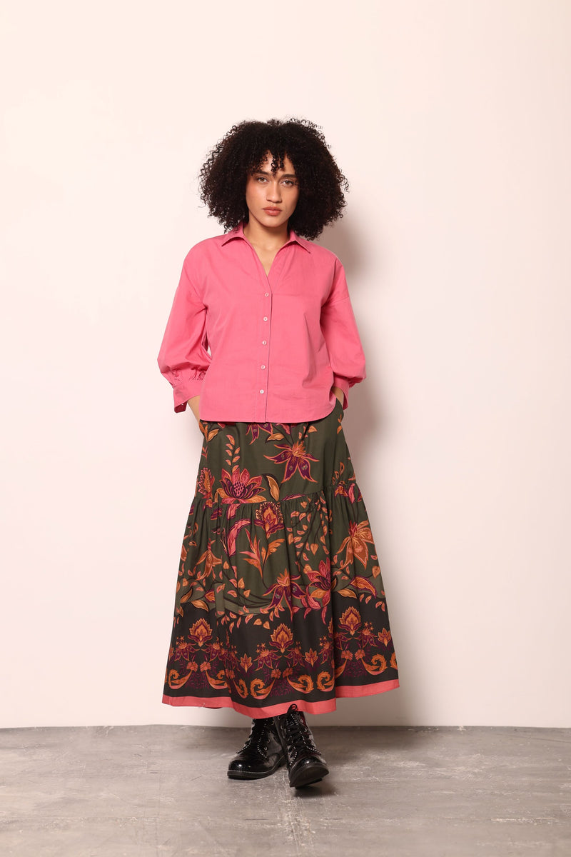 OLIVE TRAILS ADA SKIRT by Maude Vivante