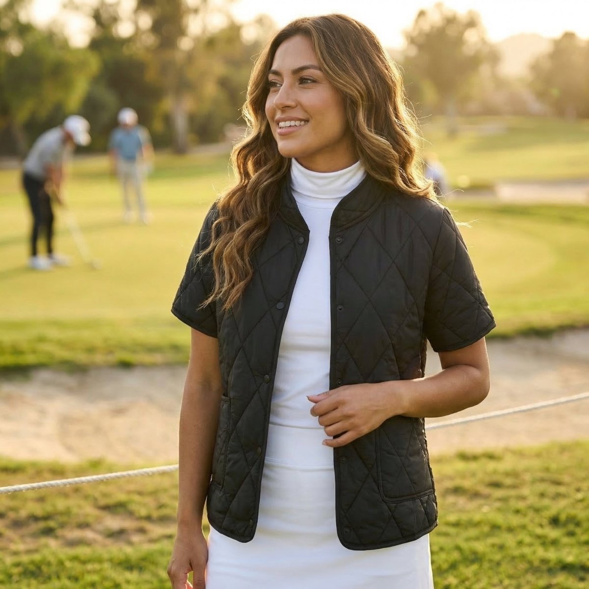 Half Sleeve Thermal Jacket by Putter Girl