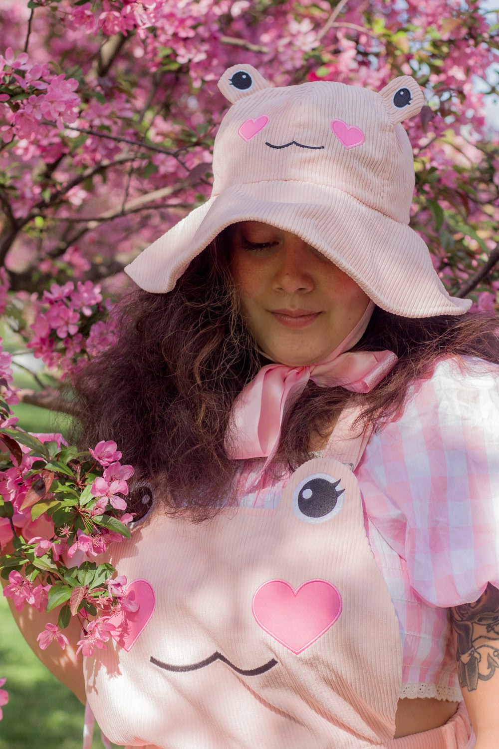 Sakura Frog Hat by Miss Candyholic