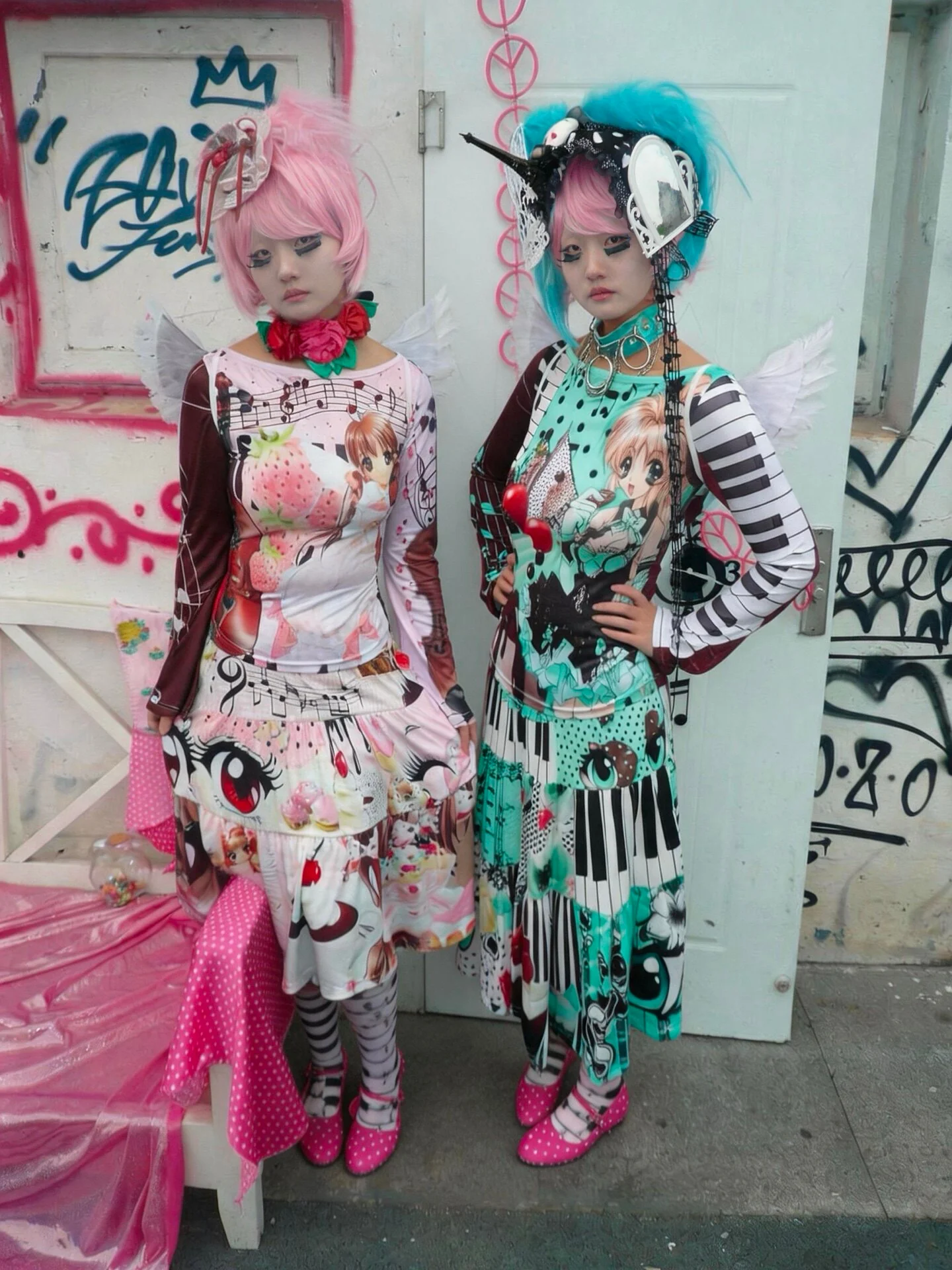 Kawaii Cake Skirt Set - ki00bi00 by Land Decora