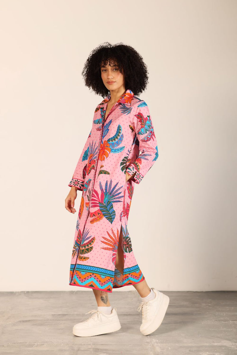 BANANA BAROQUE ELIZA DRESS by Maude Vivante