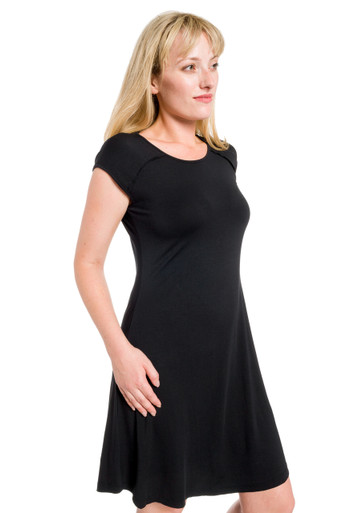 Cap Sleeve Dress by A to Z Tees