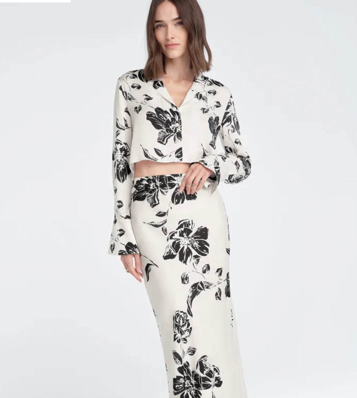 Favorite Daughter The Cropped Lily Shirt by Sierra Deene