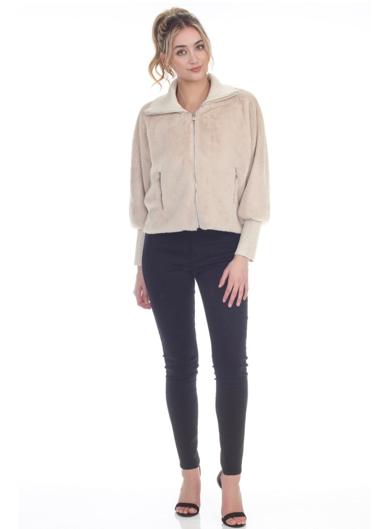 Emma Faux Fur Jacket by Sierra Deene