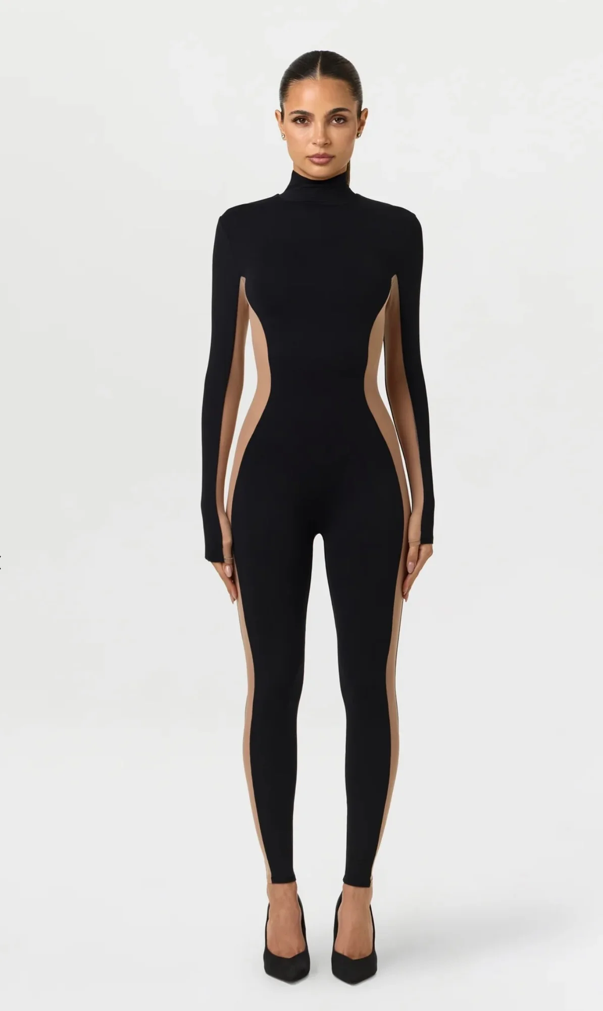 Naked Wardrobe Naked Form Hourglass Jumpsuit by Sierra Deene