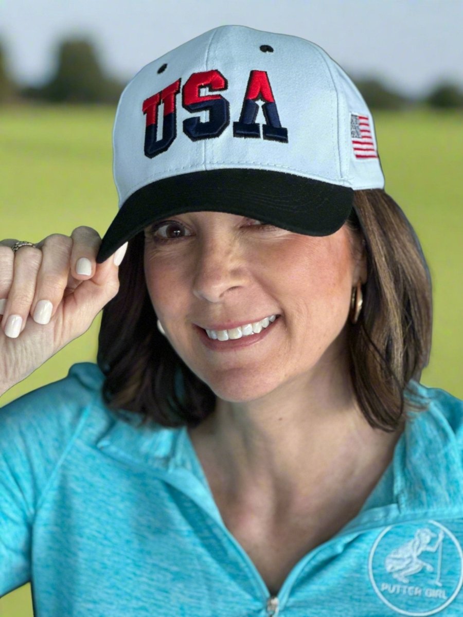 USA Cap by Putter Girl