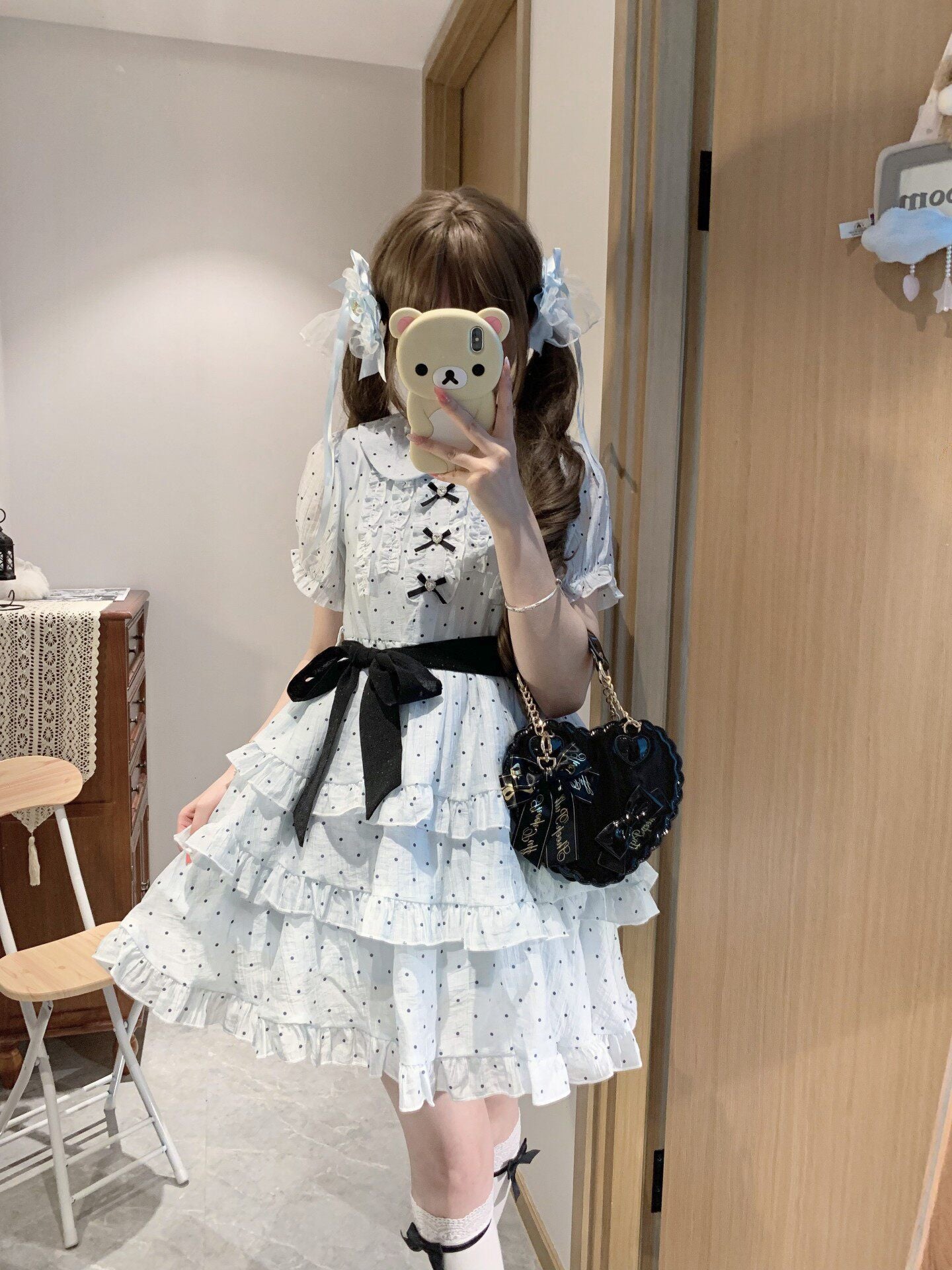 Kawaii Princess Dress - Blurred Bear by Land Decora