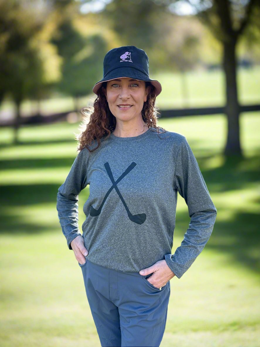 Cross Club Long Sleeve Tee by Putter Girl