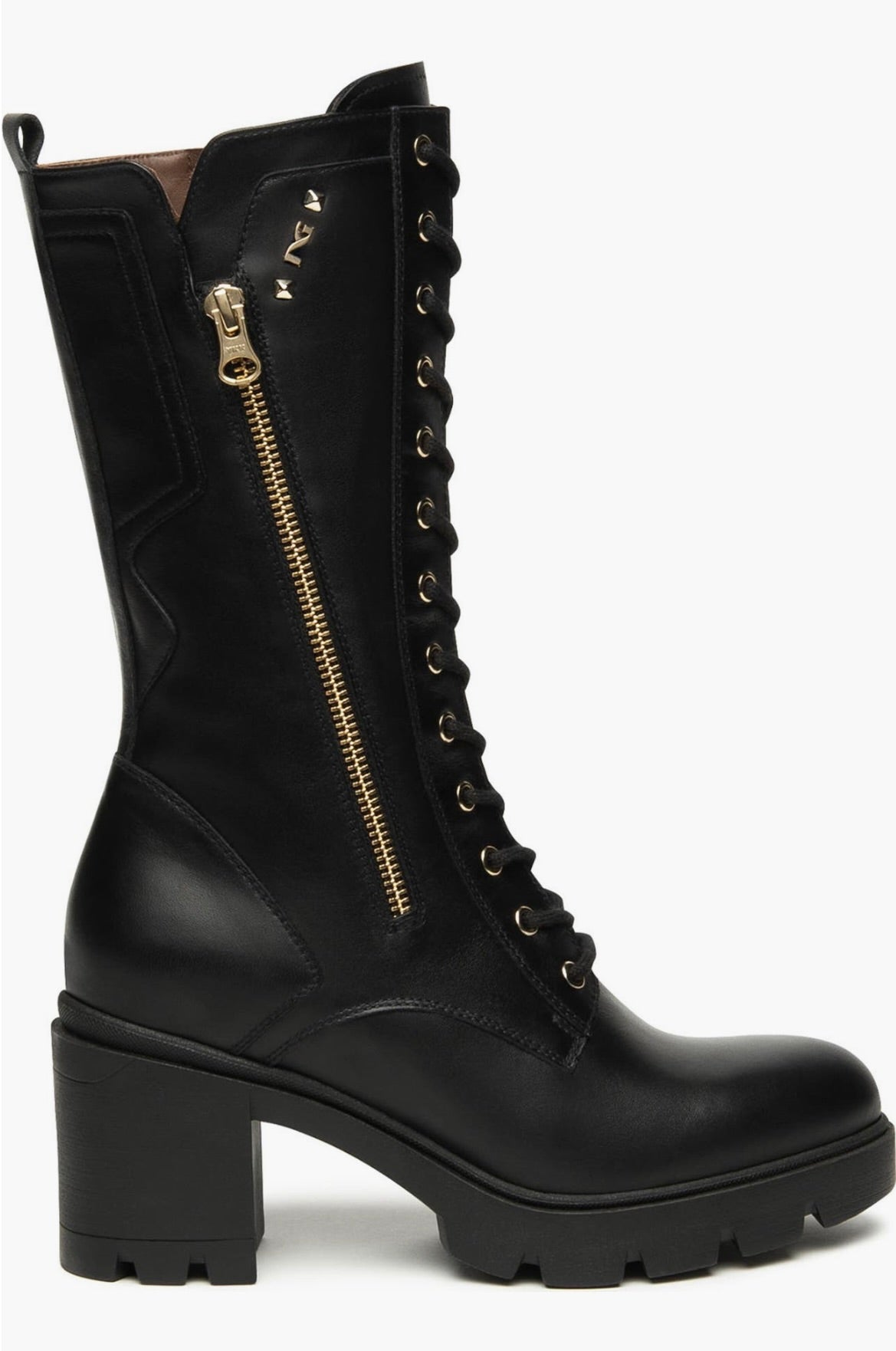 NeroGiardini Platform Zip Boot by Sierra Deene