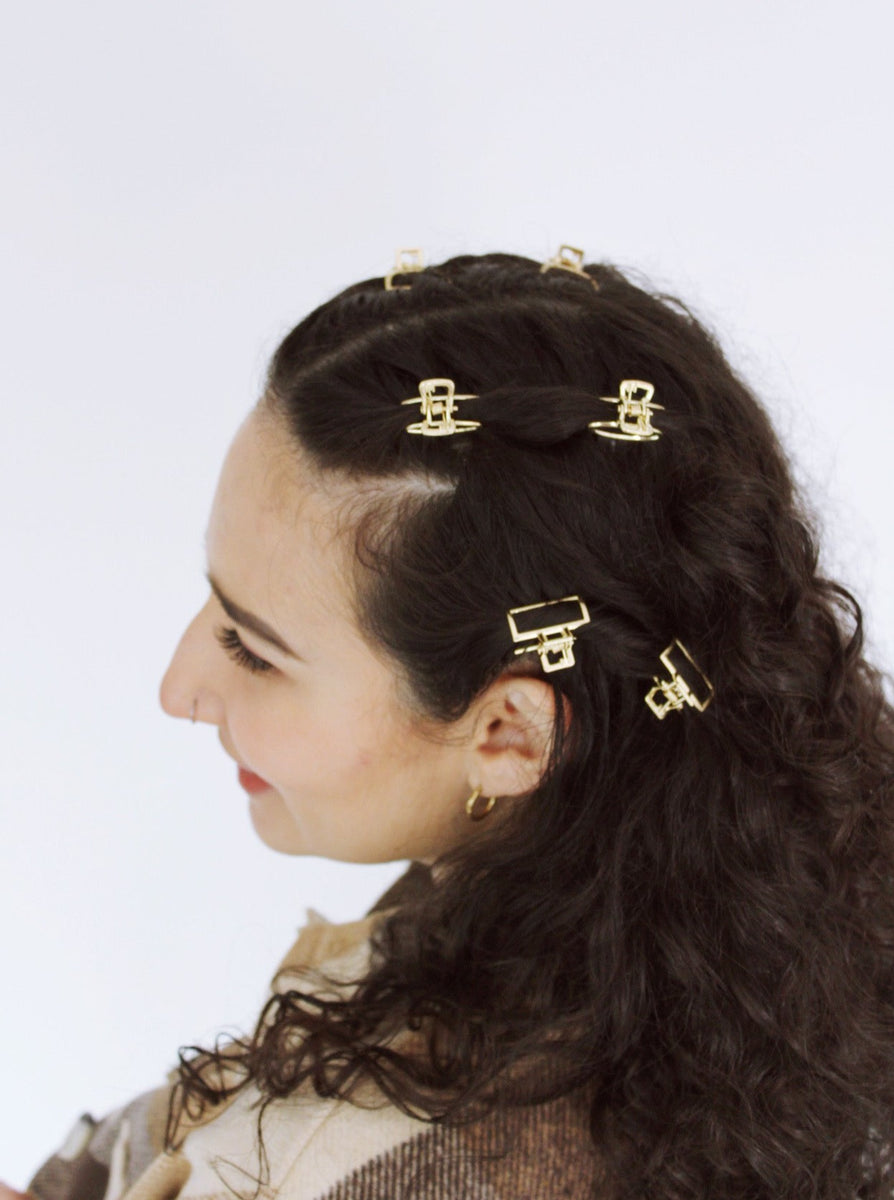 MILAN MINI HAIR CLIPS (SET OF 6) - FINAL SALE by RAËLIV