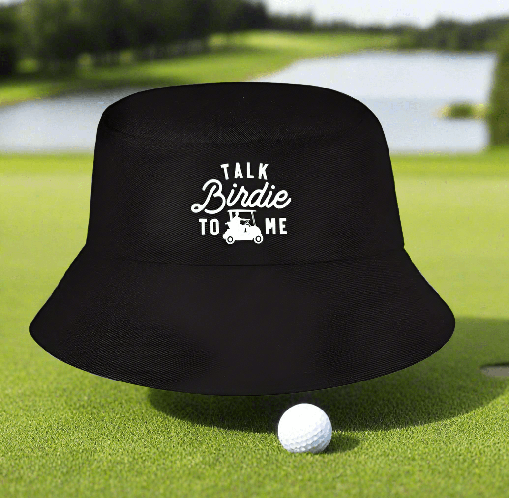 Talk Birdie to Me Bucket Hat by Putter Girl
