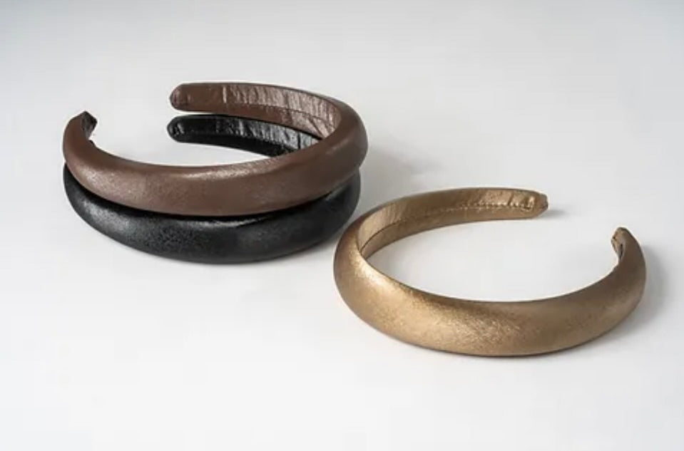 Priscilla Metallic Fabric Headband by Sierra Deene