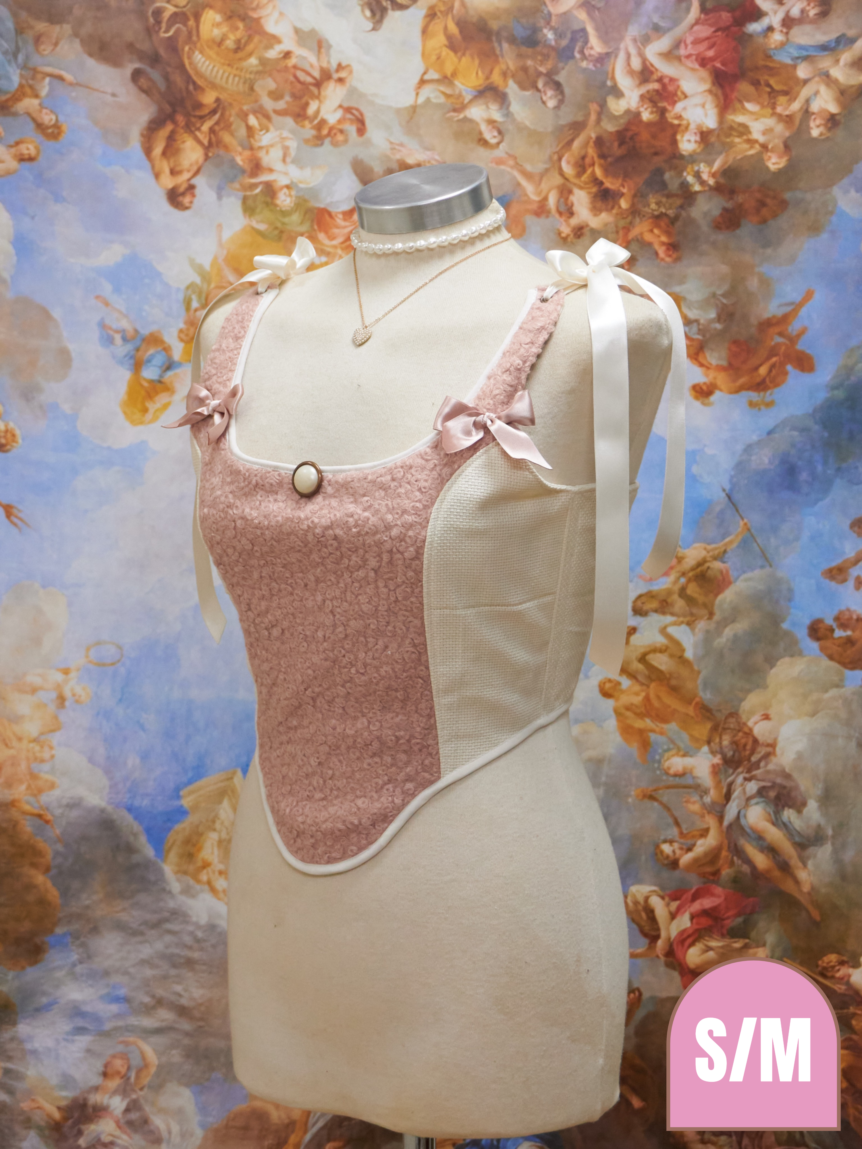 Fur Soft Corset (Appliqués removable) by Emjota Studio