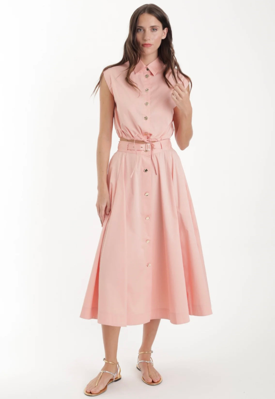 Karina Grimaldi Noma Midi Skirt by Sierra Deene