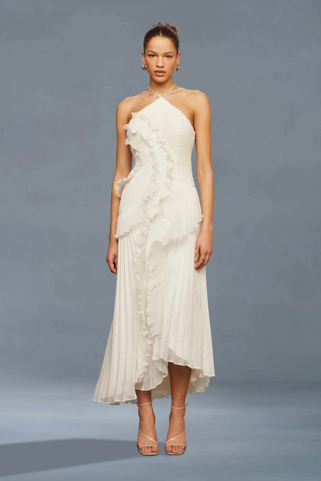 Amur Lorelie Halter Gown by Sierra Deene