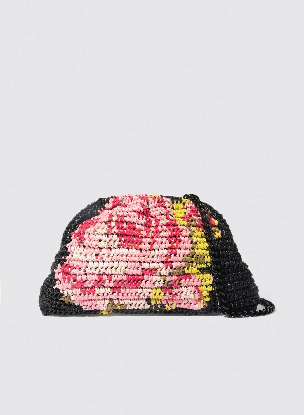 Rose Crochet Game Purse - Black by Sierra Deene