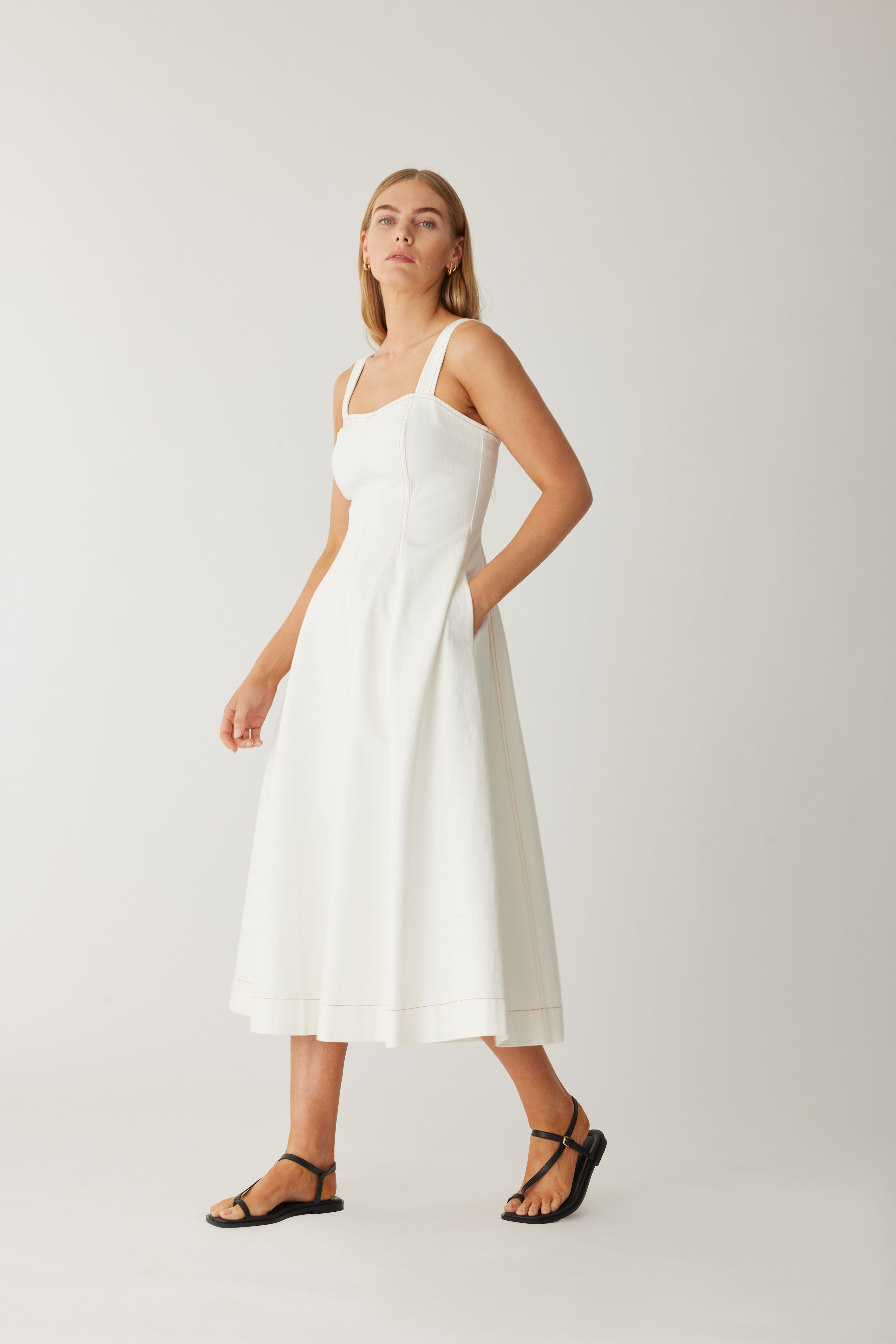 Cora Denim Dress by Sierra Deene