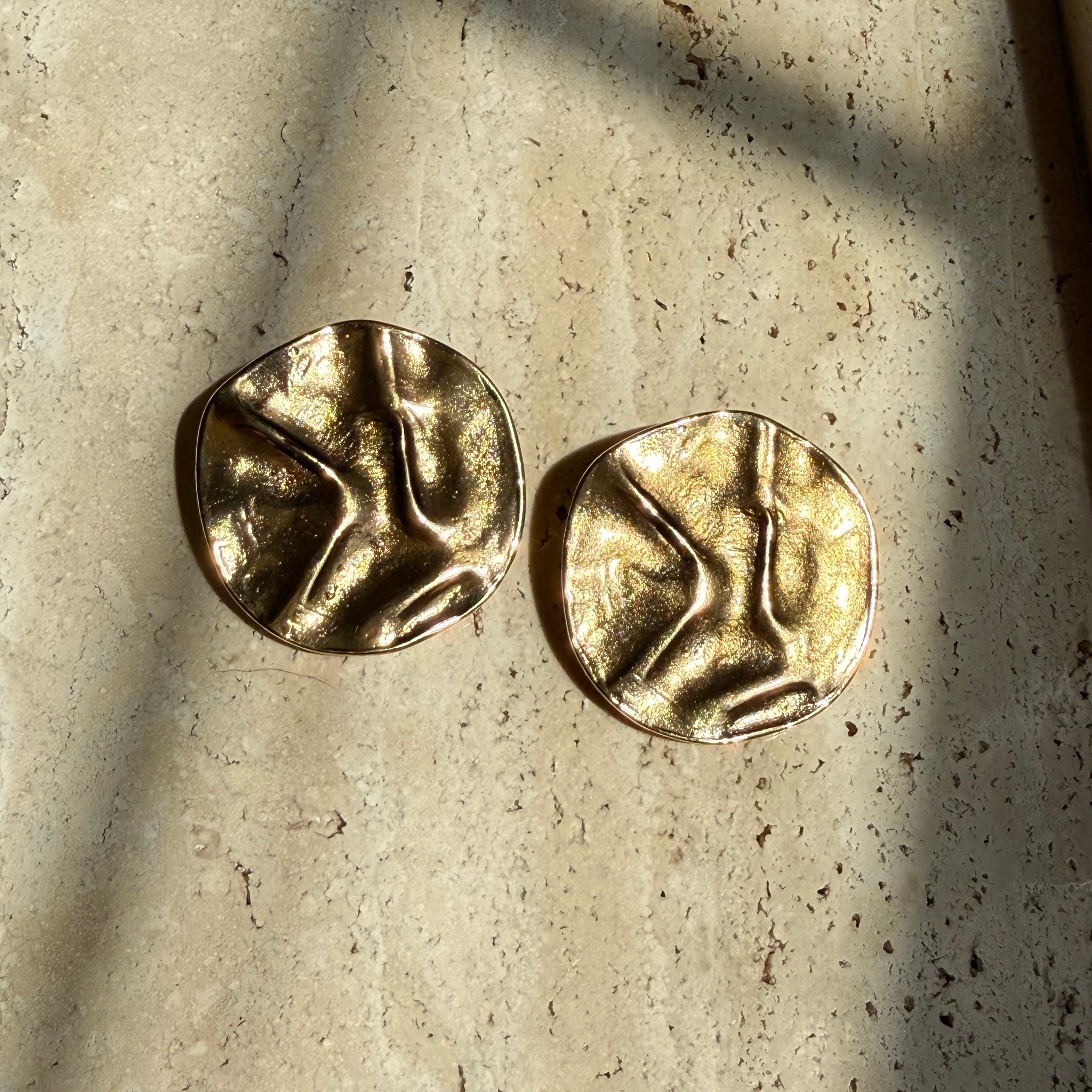 Yves Saint Laurent Runway Texture Earrings by The Vintage New Yorker