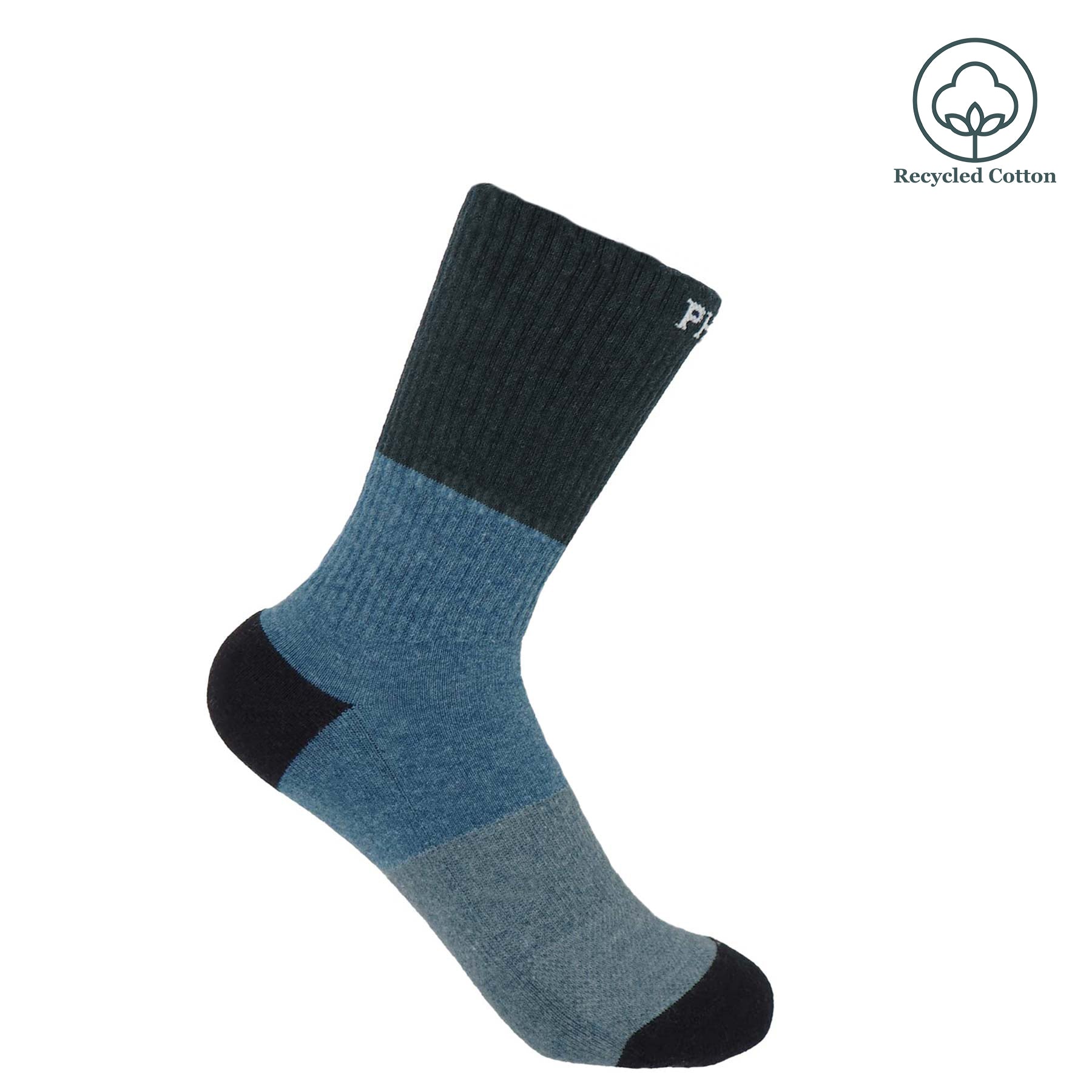 Recycled Women's Sport Socks - Navy by Peper Harow