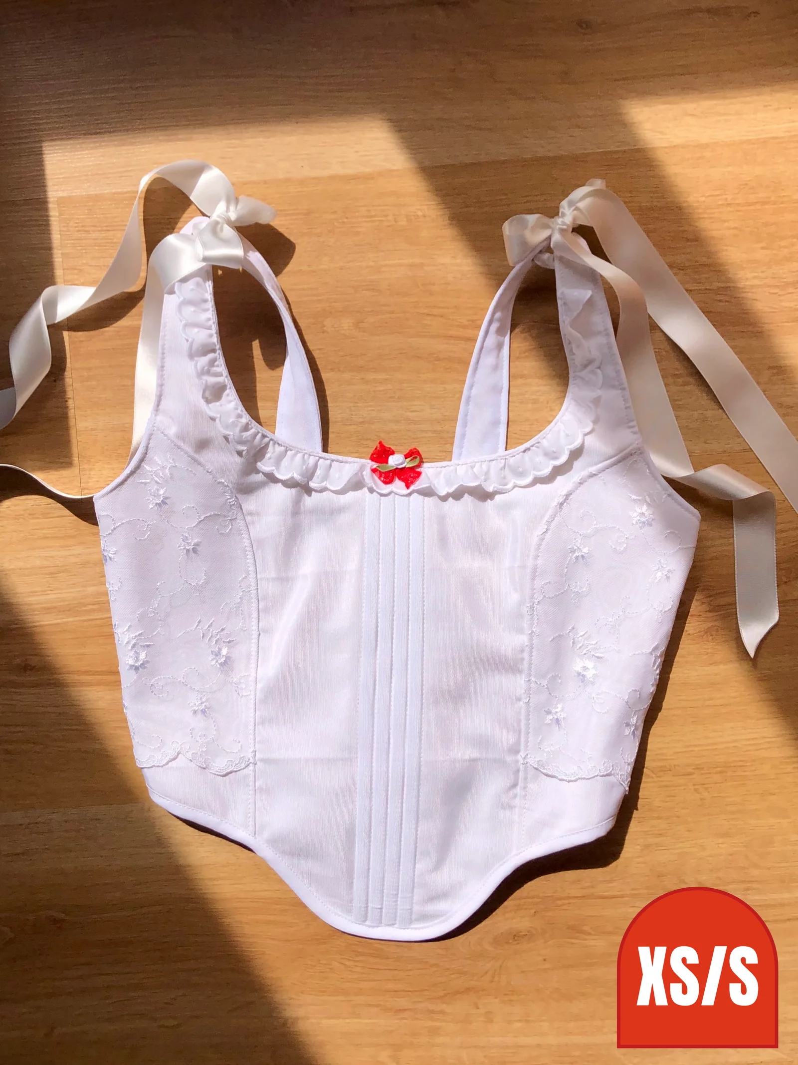 Cottage Core Corset by Emjota Studio