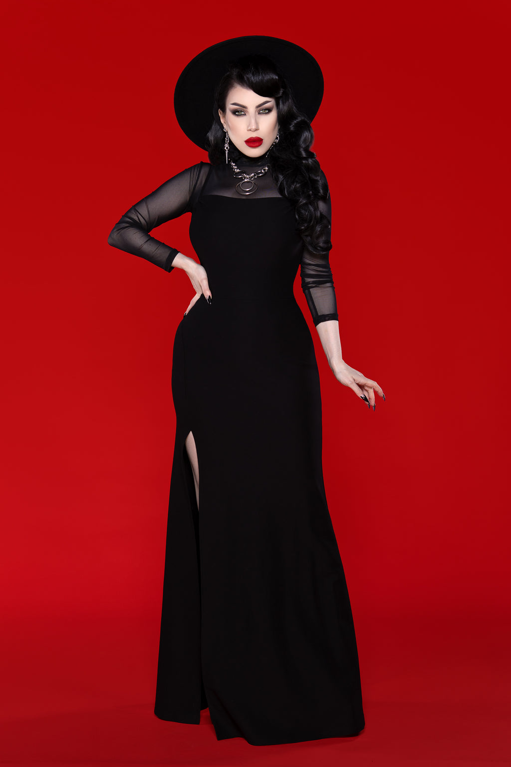 Onyx Dress by KATAKOMB