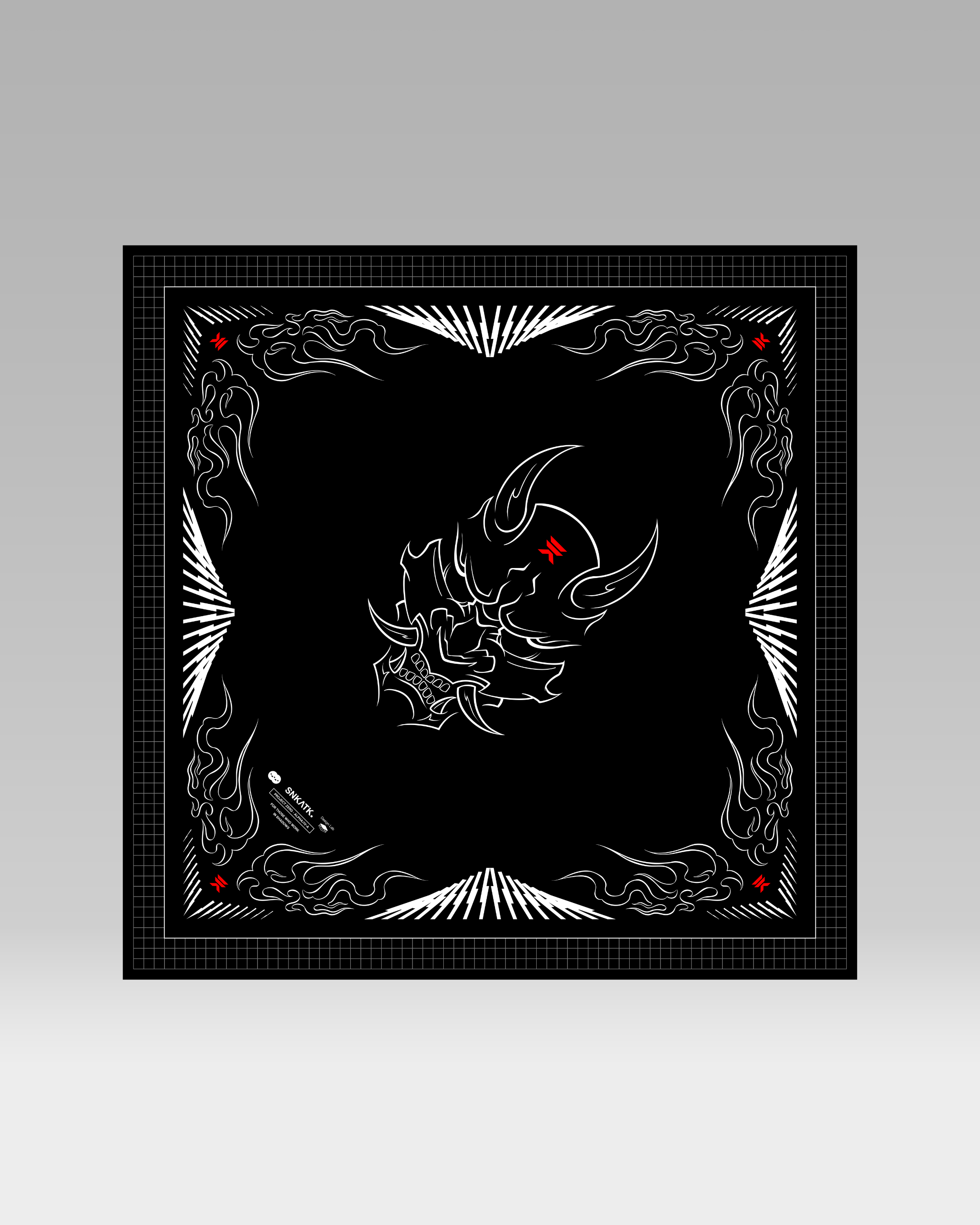 ONI UV Bandana - SNK ATK® Design Lab by SNK ATK Design Lab