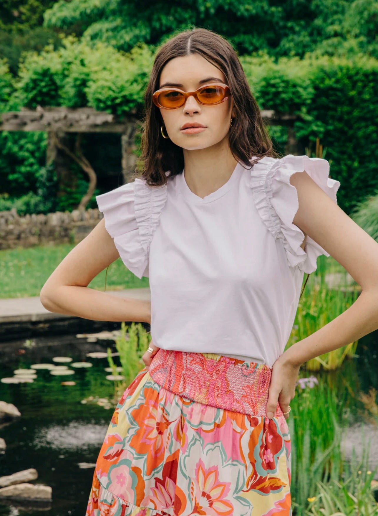 Lili Tee in White by Sierra Deene