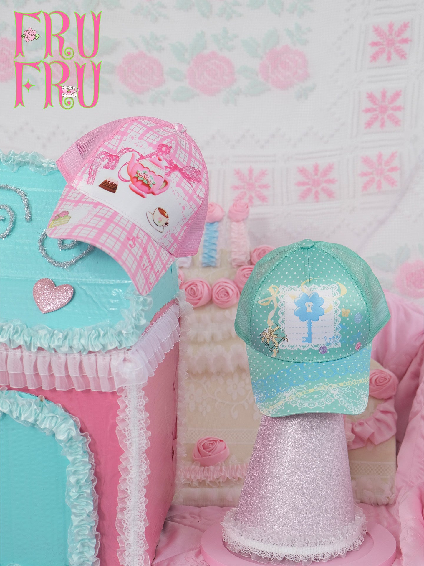 Kawaii Baseball Cap - Frufru by Land Decora
