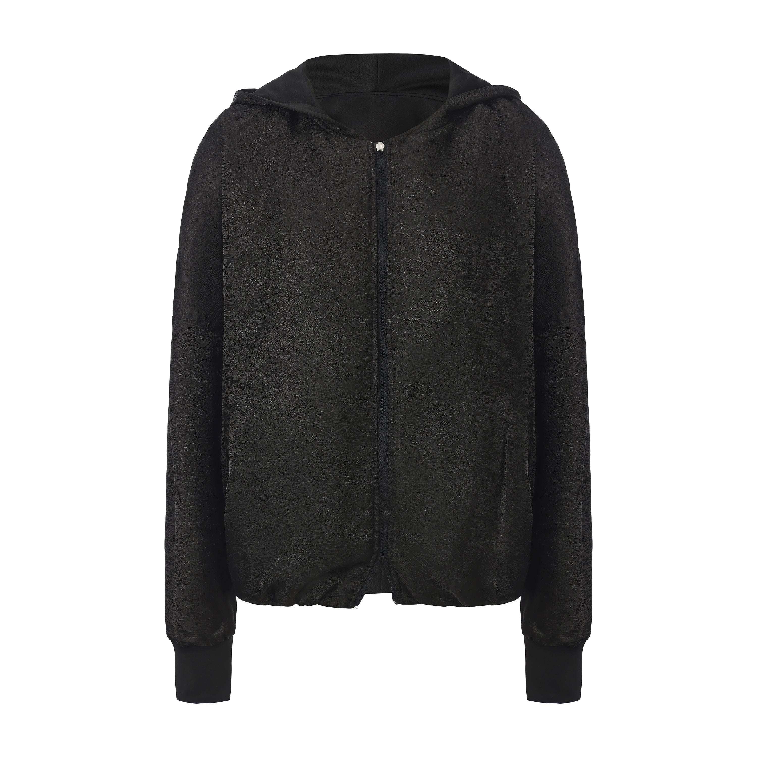 Lin Reversible Hoodie Black by DAWANG