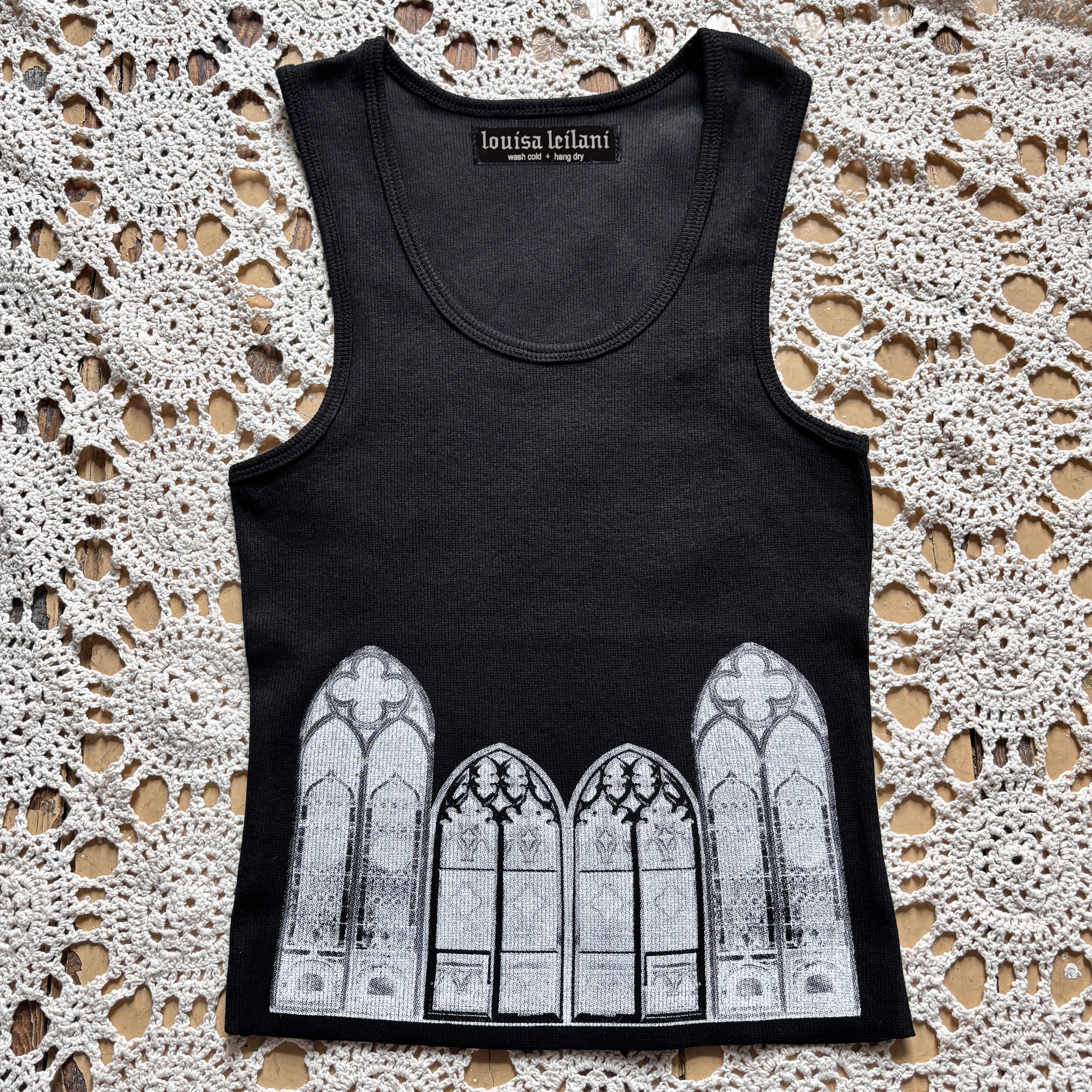 the gothic window tank - inverted by louisa leilani
