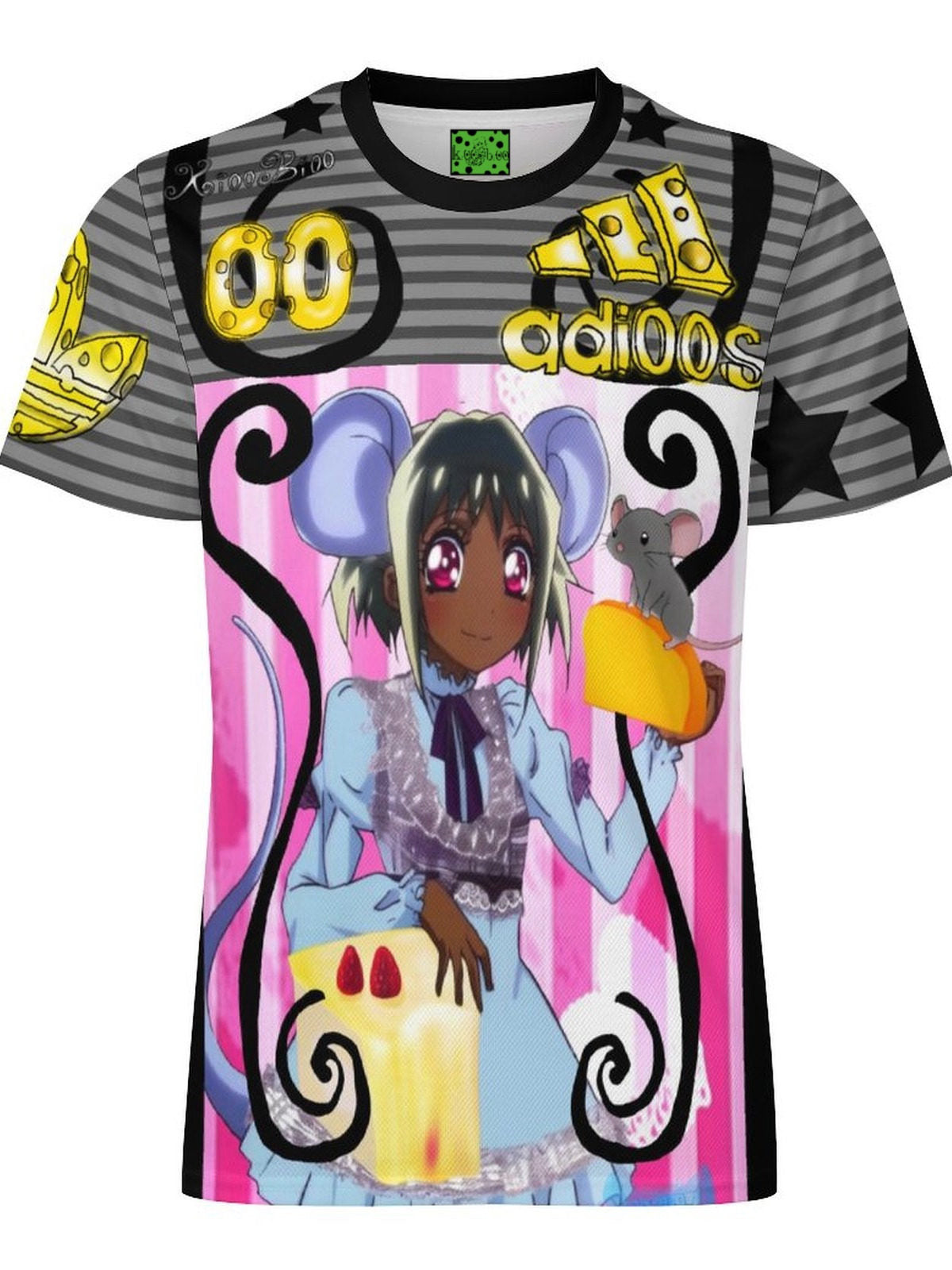 Y2K Anime Graphic Tee - ki00bi00 by Land Decora