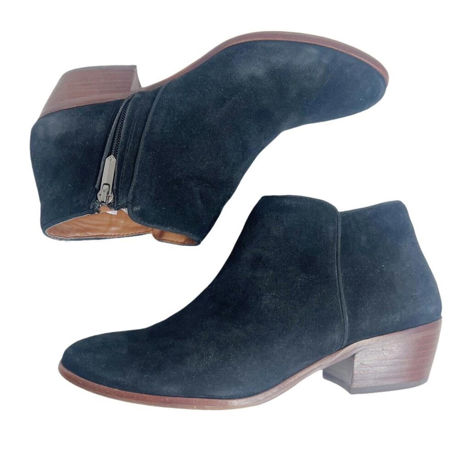 Sam Edelman Petty Black Suede Booties Ankle Boot Women's Size 9 by Hot Girl Secondhand