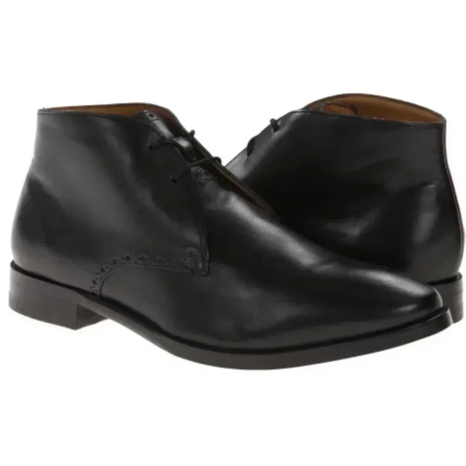 Cole Haan Men's Cambridge Chukka Boots Black Leather Size 11.5 by Hot Girl Secondhand