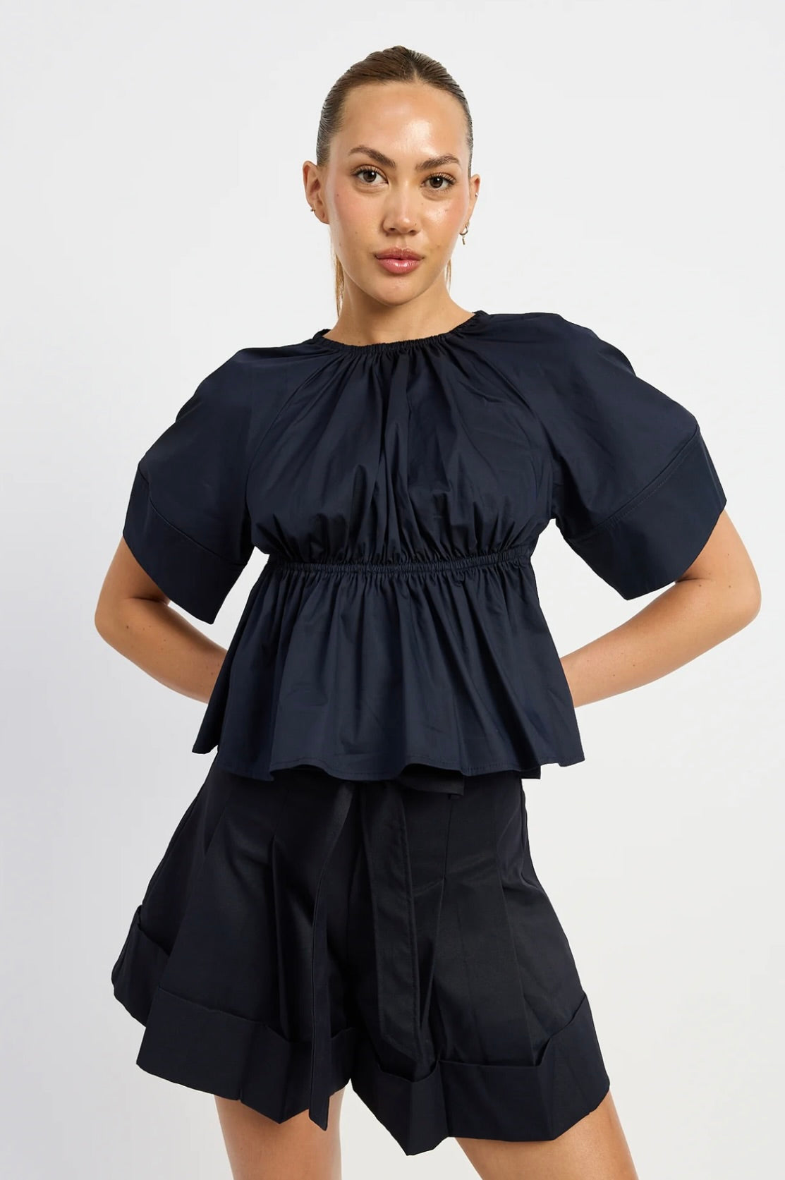 Melody Belted Shorts by Sierra Deene