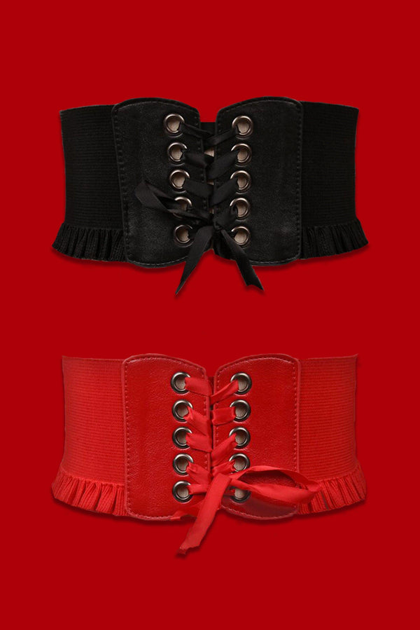 Stretch Corset Belt by KATAKOMB