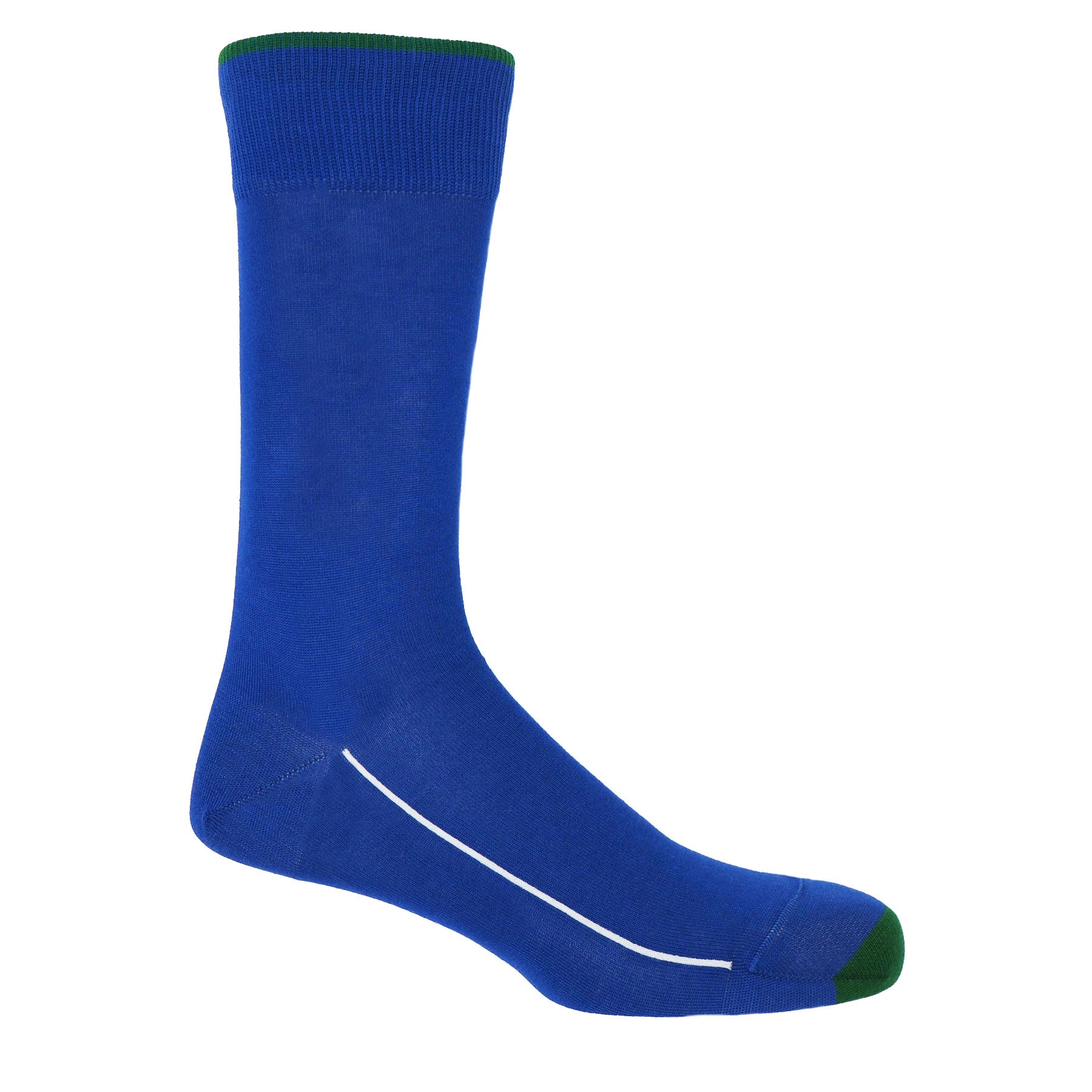 Square Mile Men's Socks - Cobalt by Peper Harow