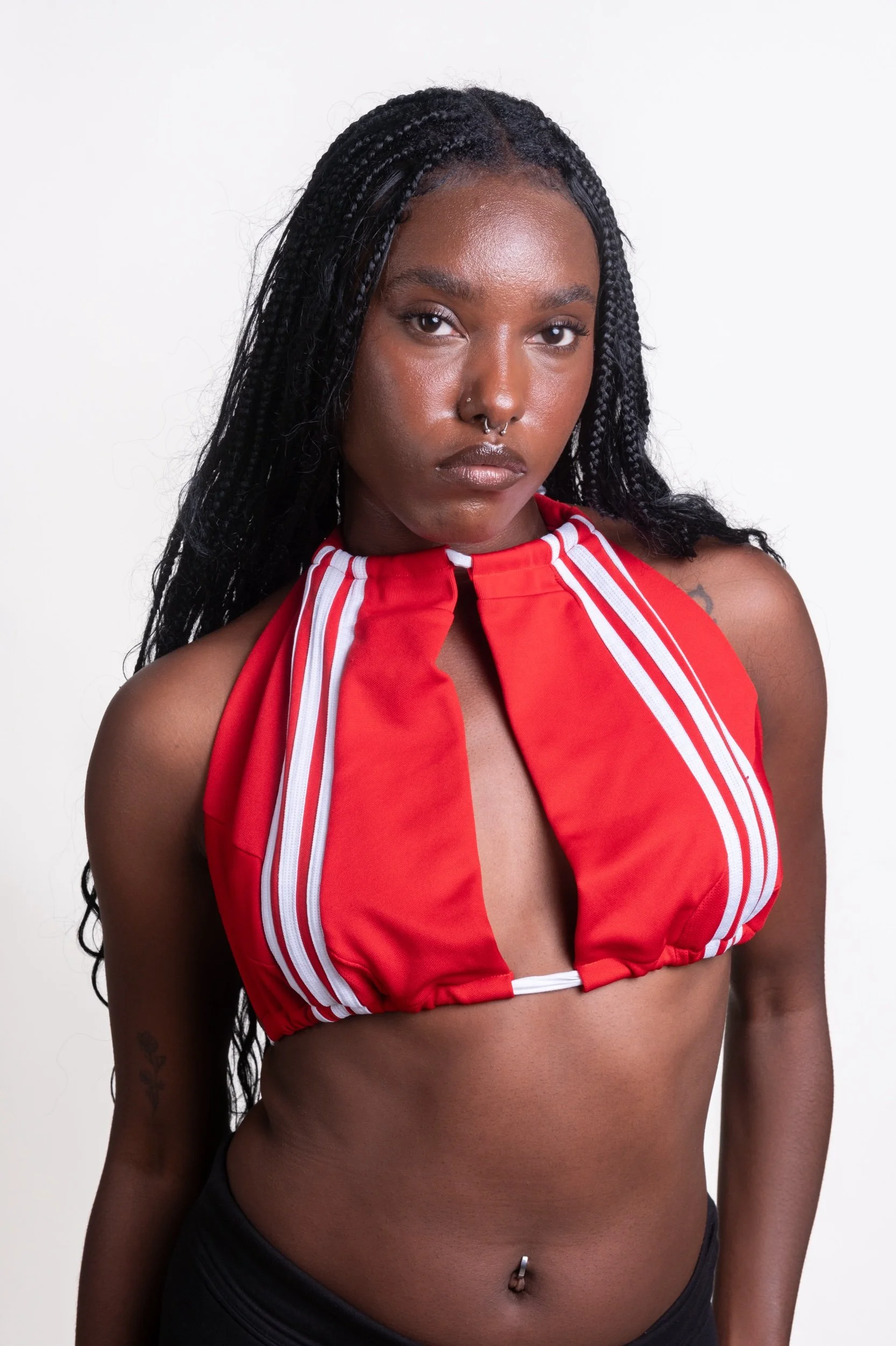 Red swim by Luvsav