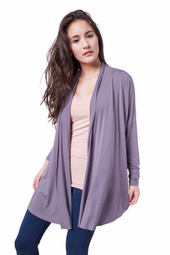 Drop Shoulder Cardigan by A to Z Tees