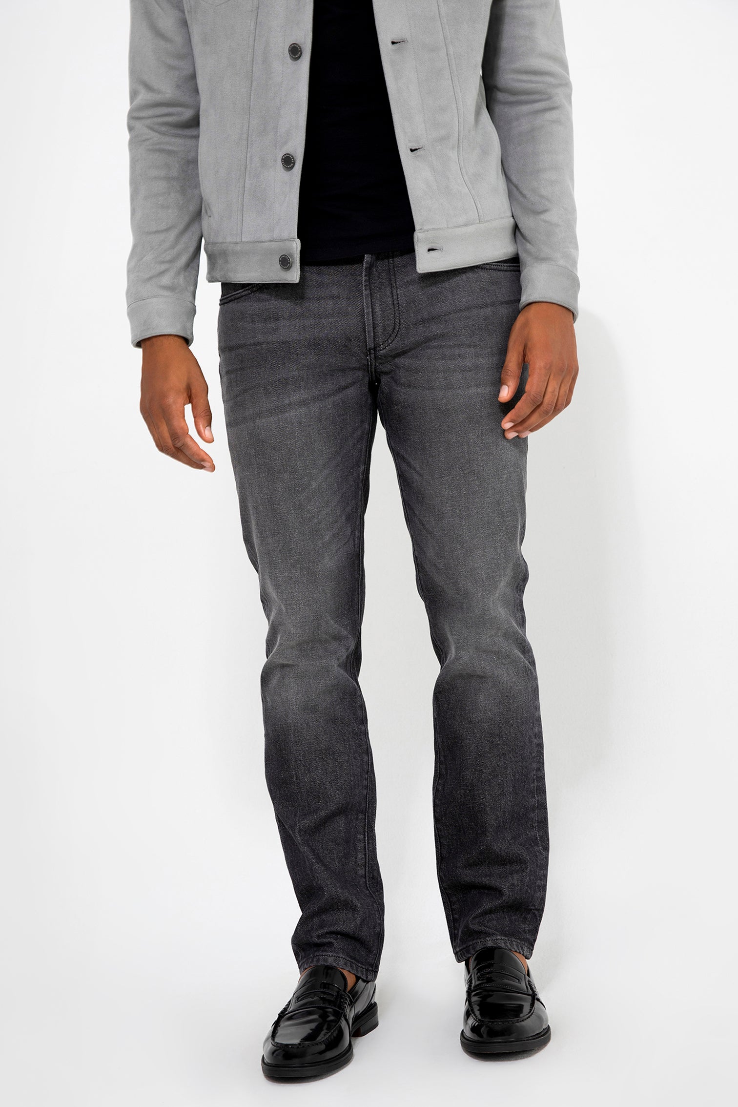 Lenny Opera Stretch Low Rise Tapered Jean by MONFRERE