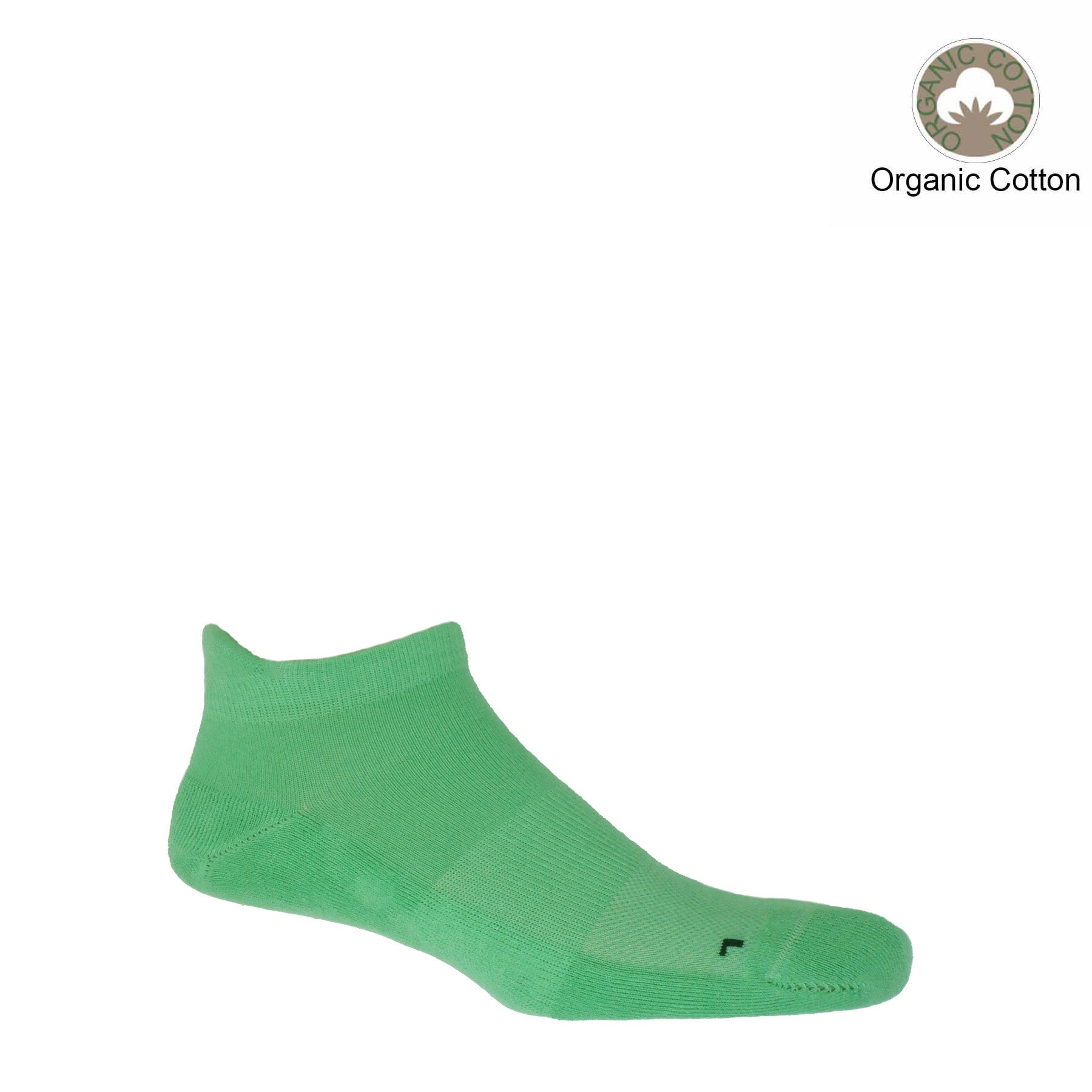 Organic Men's Trainer Sport Socks - Green by Peper Harow