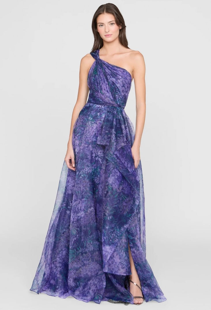 Theia Orania One Shoulder Gown by Sierra Deene